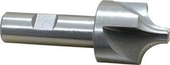 Keo - 1/2" Radius, 1-1/2" Mill Diam, 4 Flute High Speed Steel Corner Rounding End Mill - Single End, Uncoated, 3/8" Tip Diam, 3-7/8" OAL, 3/4" Shank Diam - USA Tool & Supply