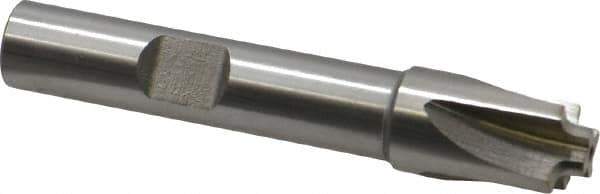 Keo - 1mm Radius, 7/16" Mill Diam, 4 Flute High Speed Steel Corner Rounding End Mill - Single End, Uncoated, 2-1/2" OAL, 3/8" Shank Diam - USA Tool & Supply
