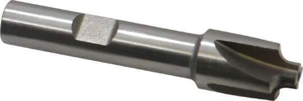 Keo - 2.5mm Radius, 1/2" Mill Diam, 4 Flute High Speed Steel Corner Rounding End Mill - Single End, Uncoated, 2-1/2" OAL, 3/8" Shank Diam - USA Tool & Supply