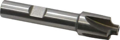Keo - 2.5mm Radius, 1/2" Mill Diam, 4 Flute High Speed Steel Corner Rounding End Mill - Single End, Uncoated, 2-1/2" OAL, 3/8" Shank Diam - USA Tool & Supply