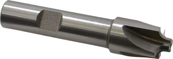 Keo - 3mm Radius, 5/8" Mill Diam, 4 Flute High Speed Steel Corner Rounding End Mill - Single End, Uncoated, 3" OAL, 1/2" Shank Diam - USA Tool & Supply