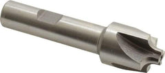 Keo - 4mm Radius, 3/4" Mill Diam, 4 Flute High Speed Steel Corner Rounding End Mill - Single End, Uncoated, 3" OAL, 1/2" Shank Diam - USA Tool & Supply