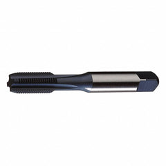 M6x1.0 3 Flute D5 Semi-Bottoming HSS-E CNC For Cast Iron & Harder Materials CNC Straight Flute Tap- Steam Oxide over Nitride - Exact Industrial Supply