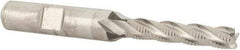 Niagara Cutter - 1/4" Diam, Fine Pitch, 1-1/4" LOC, 4 Flute Cobalt Roughing Square End Mill - Uncoated, 3-1/16" OAL, 3/8" Shank Diam, Single End, Centercutting, 30° Helix - USA Tool & Supply