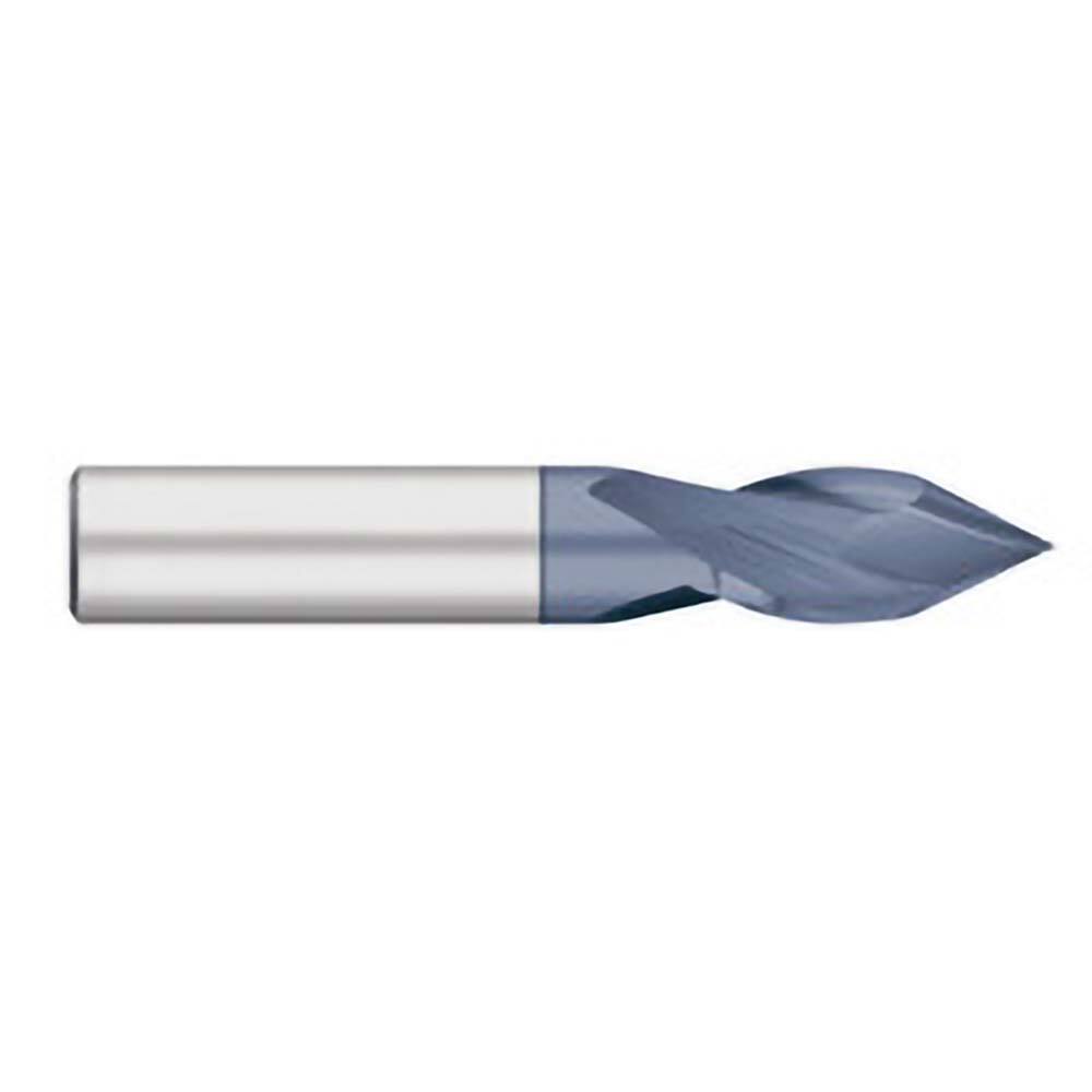 Titan USA - Drill Mills; Material: Solid Carbide ; Mill Diameter (Decimal Inch): 0.0313 ; Shank Diameter (Inch): 1/8 ; Shank Diameter (Decimal Inch): 0.1250 ; Length of Cut (Inch): 1/8 ; Length of Cut (Decimal Inch): 0.1250 - Exact Industrial Supply