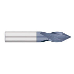 Titan USA - Drill Mills; Material: Solid Carbide ; Mill Diameter (Inch): 5/8 ; Mill Diameter (Decimal Inch): 0.6250 ; Shank Diameter (Inch): 5/8 ; Shank Diameter (Decimal Inch): 0.6250 ; Length of Cut (Inch): 1-1/4 - Exact Industrial Supply