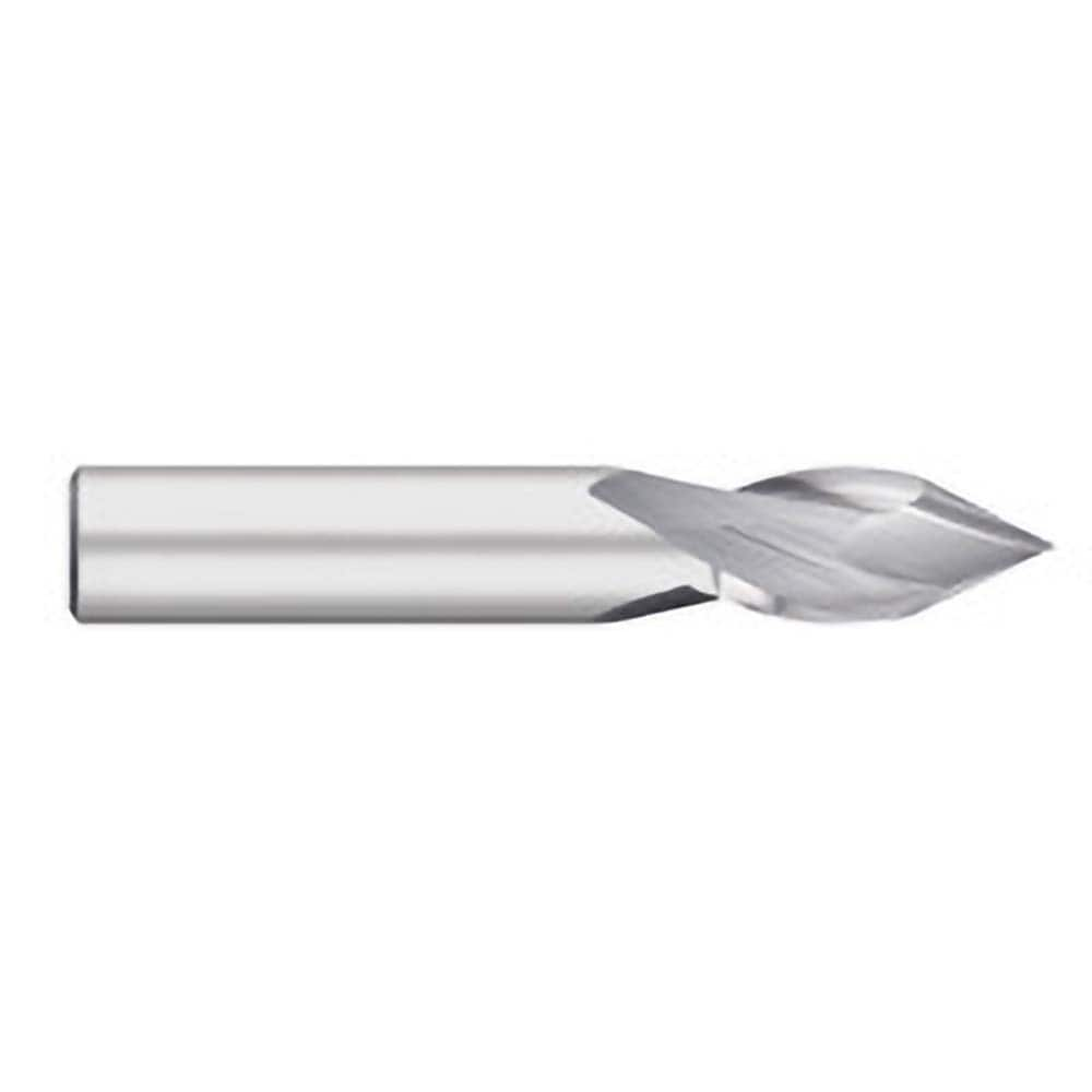 Titan USA - Drill Mills; Material: Solid Carbide ; Mill Diameter (Inch): 1/8 ; Mill Diameter (Decimal Inch): 0.1250 ; Shank Diameter (Inch): 1/8 ; Shank Diameter (Decimal Inch): 0.1250 ; Length of Cut (Inch): 1/2 - Exact Industrial Supply