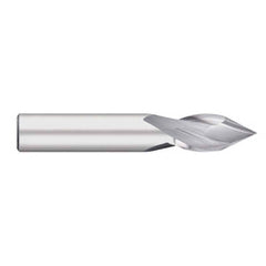 Titan USA - Drill Mills; Material: Solid Carbide ; Mill Diameter (Decimal Inch): 0.0313 ; Shank Diameter (Inch): 1/8 ; Shank Diameter (Decimal Inch): 0.1250 ; Length of Cut (Inch): 1/8 ; Length of Cut (Decimal Inch): 0.1250 - Exact Industrial Supply