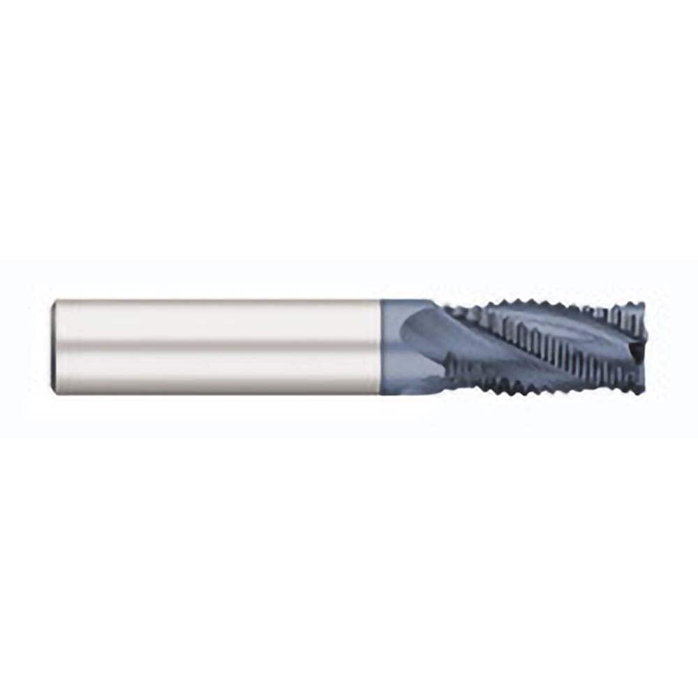 Titan USA - Roughing End Mills; Mill Diameter (Inch): 1 ; Mill Diameter (Decimal Inch): 1.0000 ; Number of Flutes: 4 ; Pitch: Fine ; Length of Cut (Inch): 2 ; Length of Cut (Decimal Inch): 2.0000 - Exact Industrial Supply