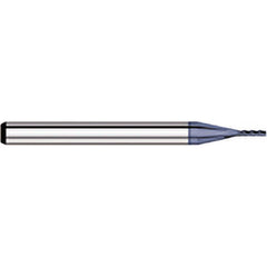 Titan USA - Square End Mills; Mill Diameter (Decimal Inch): 0.0760 ; Number of Flutes: 4 ; Length of Cut (Decimal Inch): 0.2280 ; Material: Solid Carbide ; Finish/Coating: AlTiN ; Shank Diameter (Inch): 1/8 - Exact Industrial Supply