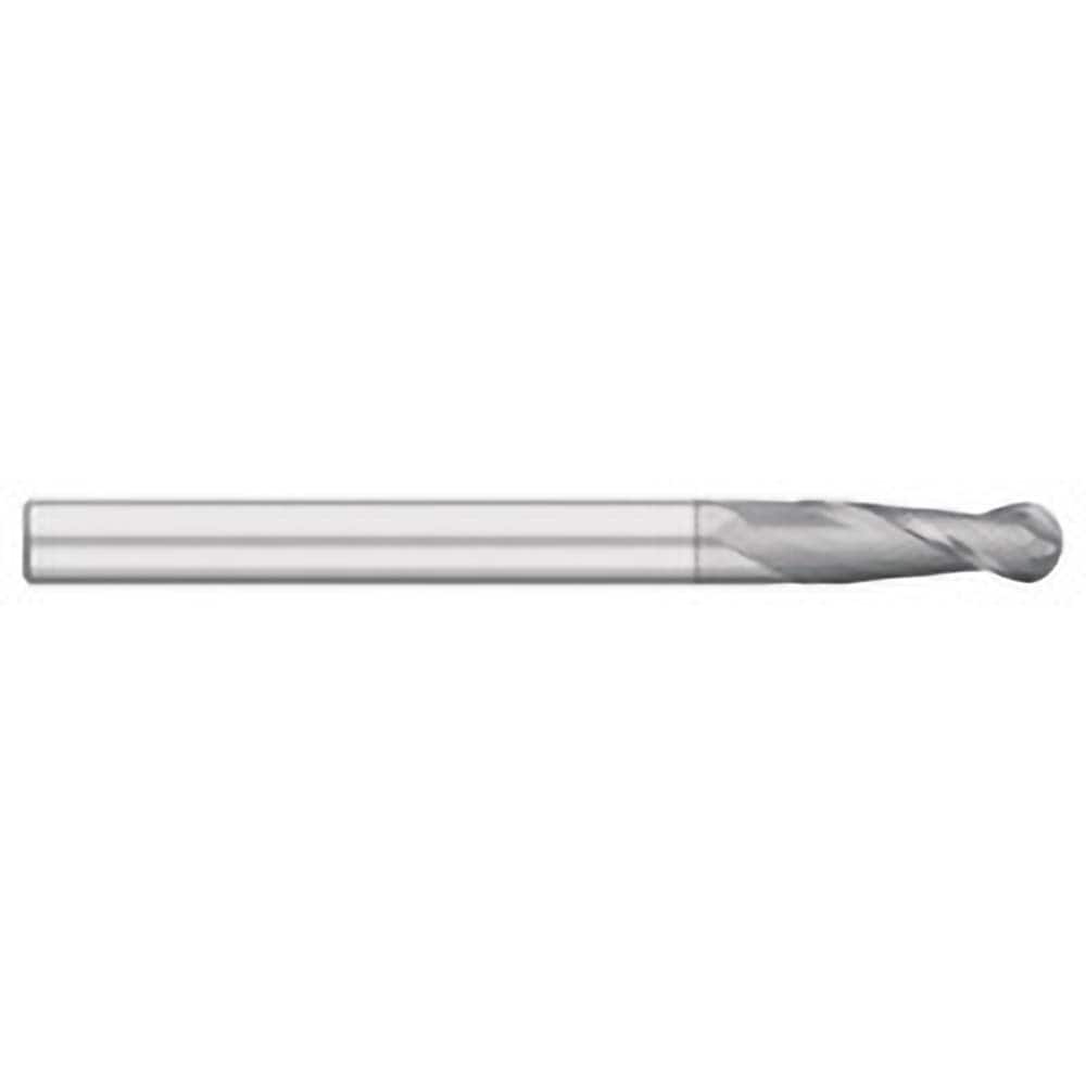 Titan USA - Ball End Mills; Mill Diameter (Inch): 7/8 ; Mill Diameter (Decimal Inch): 0.8750 ; Number of Flutes: 2 ; Length of Cut (Inch): 3 ; Length of Cut (Decimal Inch): 3.0000 ; Material: Solid Carbide - Exact Industrial Supply