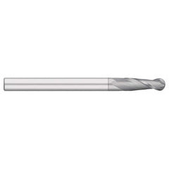 Titan USA - Ball End Mills; Mill Diameter (Inch): 1 ; Mill Diameter (Decimal Inch): 1.0000 ; Number of Flutes: 2 ; Length of Cut (Inch): 3 ; Length of Cut (Decimal Inch): 3.0000 ; Material: Solid Carbide - Exact Industrial Supply