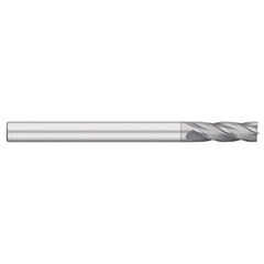 Titan USA - Square End Mills; Mill Diameter (Inch): 7/8 ; Mill Diameter (Decimal Inch): 0.8750 ; Number of Flutes: 4 ; Length of Cut (Inch): 3 ; Length of Cut (Decimal Inch): 3.0000 ; Material: Solid Carbide - Exact Industrial Supply