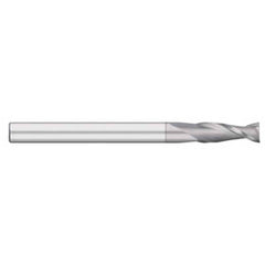 Titan USA - Square End Mills; Mill Diameter (Inch): 7/8 ; Mill Diameter (Decimal Inch): 0.8750 ; Number of Flutes: 2 ; Length of Cut (Inch): 3 ; Length of Cut (Decimal Inch): 3.0000 ; Material: Solid Carbide - Exact Industrial Supply
