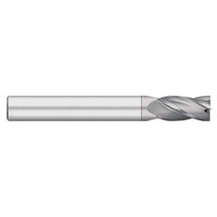 Titan USA - Square End Mills; Mill Diameter (Inch): 1 ; Mill Diameter (Decimal Inch): 1.0000 ; Number of Flutes: 4 ; Length of Cut (Inch): 2-1/4 ; Length of Cut (Decimal Inch): 2.2500 ; Material: Solid Carbide - Exact Industrial Supply