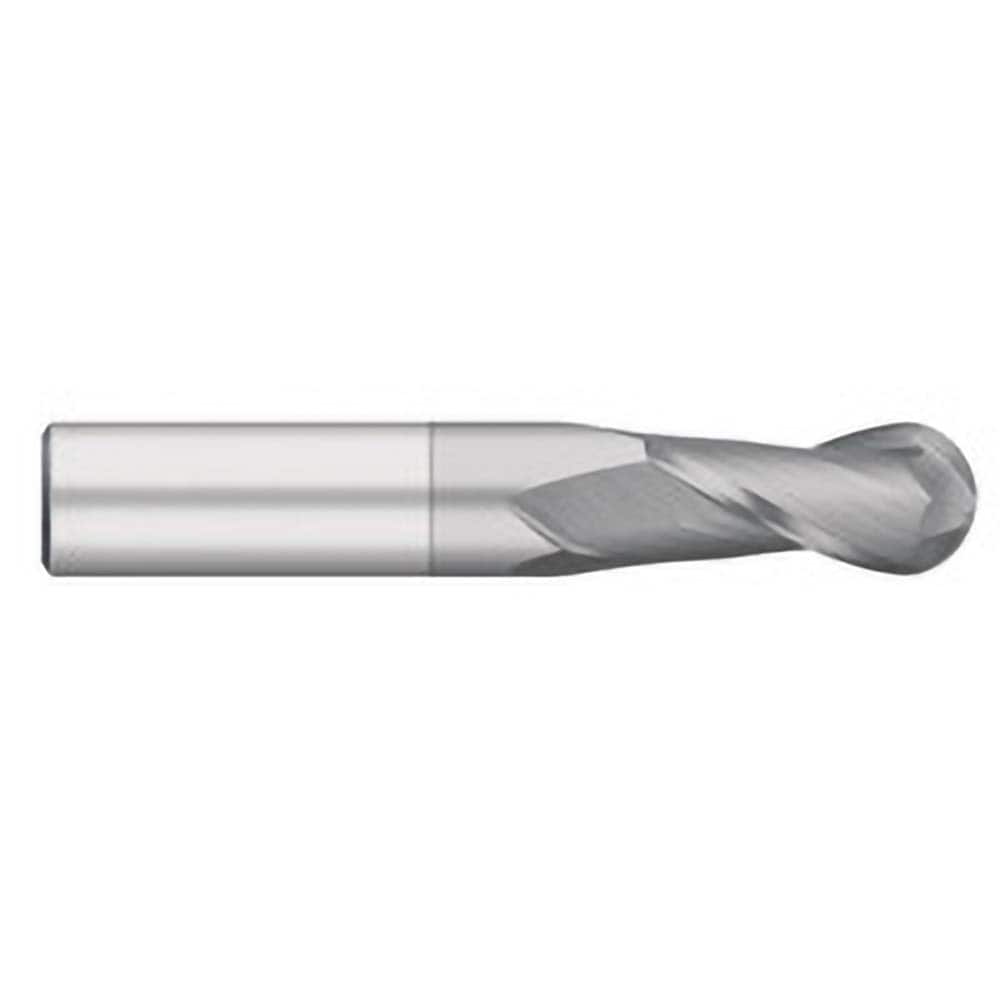 Titan USA - Ball End Mills; Mill Diameter (Inch): 7/8 ; Mill Diameter (Decimal Inch): 0.8750 ; Number of Flutes: 2 ; Length of Cut (Inch): 1-1/2 ; Length of Cut (Decimal Inch): 1.5000 ; Material: Solid Carbide - Exact Industrial Supply