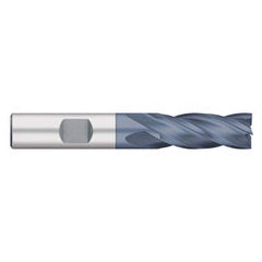 Titan USA - Square End Mills; Mill Diameter (Inch): 2 ; Mill Diameter (Decimal Inch): 2.0000 ; Number of Flutes: 6 ; Length of Cut (Inch): 2 ; Length of Cut (Decimal Inch): 2.0000 ; Material: Cobalt - Exact Industrial Supply