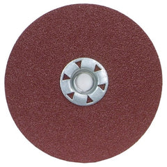 ‎7″ × 1/4″ × 5/8″-11 Fiber Disc 24 Grit Ceramic Aluminum Oxide - USA Tool & Supply