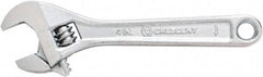 Crescent - 1-1/2" Jaw Capacity, 12" Standard Adjustable Wrench - Steel, Chrome Finish, 12" OAL - USA Tool & Supply