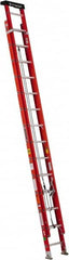 Louisville - 28' High, Type IA Rating, Fiberglass Industrial Extension Ladder - USA Tool & Supply