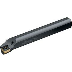 Walter - 15.19mm Min Bore Diam, 152.4mm OAL, 1/2" Shank Diam, A-SCLC Indexable Boring Bar - CC.. 0602.., CC.. 21.5.. Insert, Screw Holding Method - USA Tool & Supply