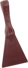 Remco - Stiff Polypropylene/Semi-Ferrous Additive Straight Scraper - 4.4" Blade Width - USA Tool & Supply