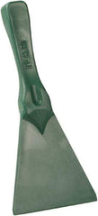 Remco - Stiff Polypropylene/Semi-Ferrous Additive Straight Scraper - 4.4" Blade Width - USA Tool & Supply