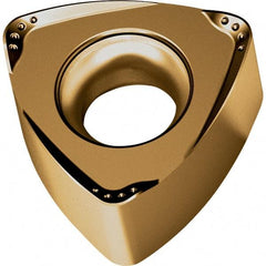 Walter - P236962.0 Grade WKP35S Carbide Milling Insert - TiCN/Al2O3/TiCN Finish, 0.275" Thick, 0.533" Inscribed Circle, 1.6mm Corner Radius - USA Tool & Supply