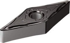 Sandvik Coromant - VNGG33.5 SGF Grade 1105 Carbide Turning Insert - TiAlN2 Finish, 35° Diamond, 3/8" Inscr Circle, 3/16" Thick, 0.2mm Corner Radius - USA Tool & Supply