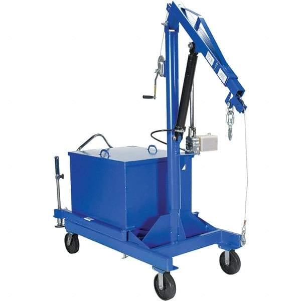 Vestil - 2,000 Lb Load Capacity, Cantilever Hoists Crane - USA Tool & Supply