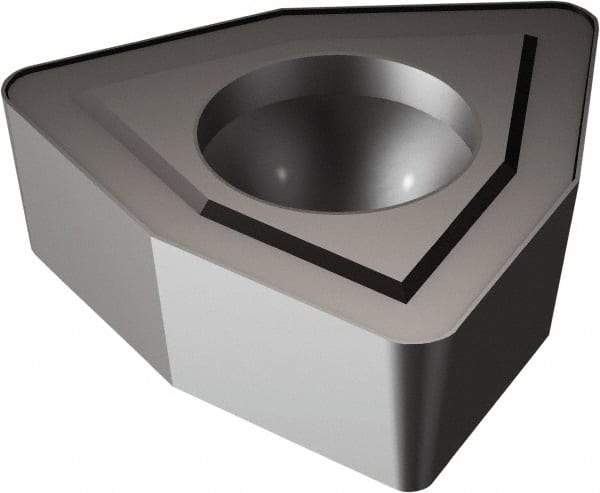 Sandvik Coromant - WCMX050308 58 3040 Grade Carbide Indexable Insert Drill - TiCN/Al2O3 Coated, Trigon, 5/16" Inscr Circle, 0.1252" Thick, 0.0315" Cnr Rad, 7° Relief Angle - USA Tool & Supply