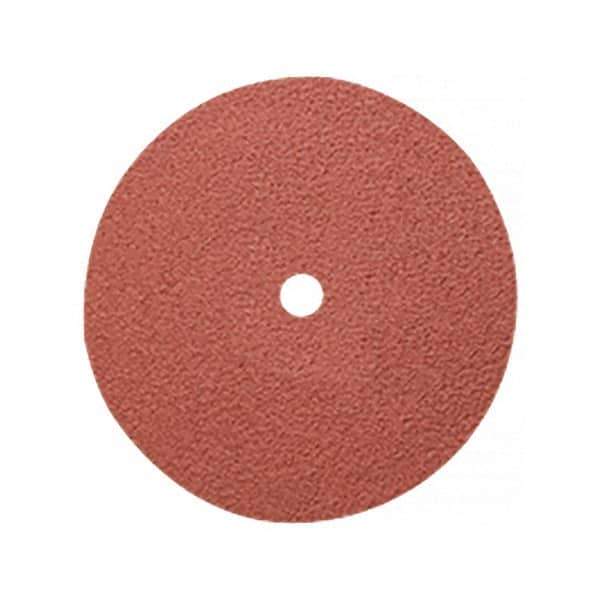 3M - 5" Diam 7/8" Hole 36 Grit Fiber Disc - Very Coarse Grade, Ceramic, 12,000 Max RPM, Series 983C - USA Tool & Supply