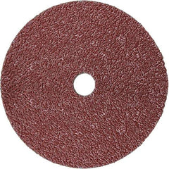 3M - 5" Diam 7/8" Hole 36 Grit Fiber Disc - Very Coarse Grade, Ceramic, 12,000 Max RPM, Series 988C - USA Tool & Supply