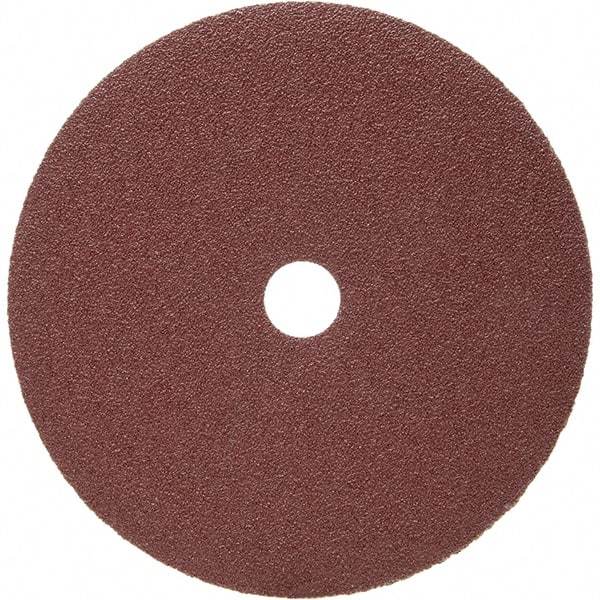 3M - 7" Diam 7/8" Hole 50 Grit Fiber Disc - Coarse Grade, Ceramic, 8,600 Max RPM, Series 988C - USA Tool & Supply