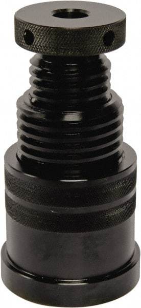 Gibraltar - 2-3/4" Base Diam, 3 to 6-1/2" Height Range, Support Screw Jack - 40,000 Lb Min Capacity - USA Tool & Supply