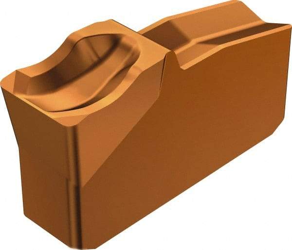 Sandvik Coromant - N151.260 4E 1145 Grade, 0.2362" Cutting Width, Carbide Cutoff Insert - 0° Lead Angle, 0.0157" Cnr Rad, TiAlN/AlCr2O3 Coated - USA Tool & Supply