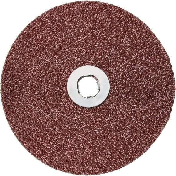 3M - 7" Diam 36 Grit Fiber Disc - Very Coarse Grade, Ceramic, 8,600 Max RPM, Series 983C - USA Tool & Supply
