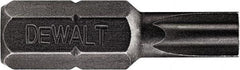 DeWALT - 3/16 Clutch Type A Screwdriver Bit - 1/4" Hex Drive, 1" OAL - USA Tool & Supply