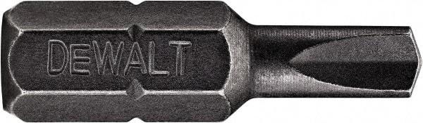 DeWALT - 3/16 Clutch Type G Screwdriver Bit - 1/4" Hex Drive, 1" OAL - USA Tool & Supply