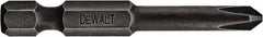 DeWALT - #2 Frearson Bit - 1/4" Hex Drive, 2" OAL - USA Tool & Supply