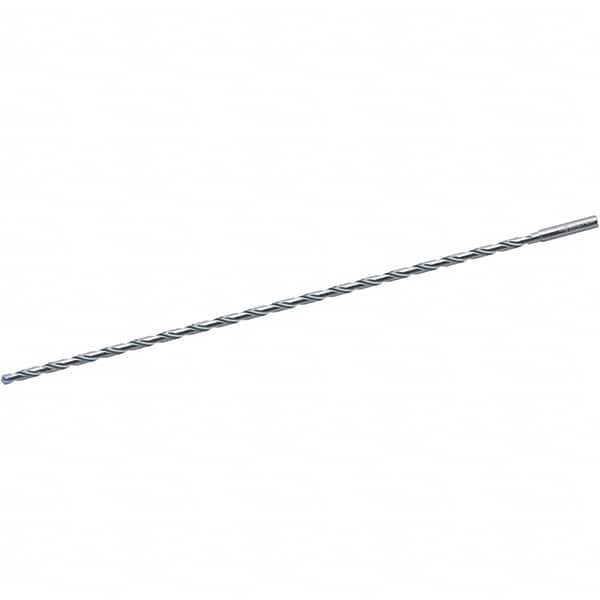 Walter-Titex - 8mm 130° 2-Flute Solid Carbide Extra Length Drill Bit - USA Tool & Supply