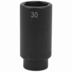 SK - Impact Socket - 1/2"DR 30MM DEEP IMPACT SOCKET - USA Tool & Supply