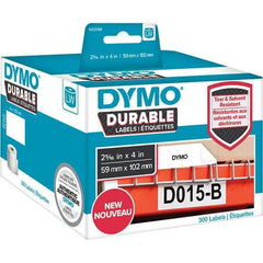 Dymo - Labels, Ribbons & Tapes Type: Shipping Labels Color: White - USA Tool & Supply