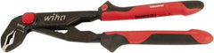 Wiha - 12" OAL, 2-1/2" Max Capacity, Water Pump Tongue & Groove Pliers - Straight Straight, Soft Grip Handles - USA Tool & Supply