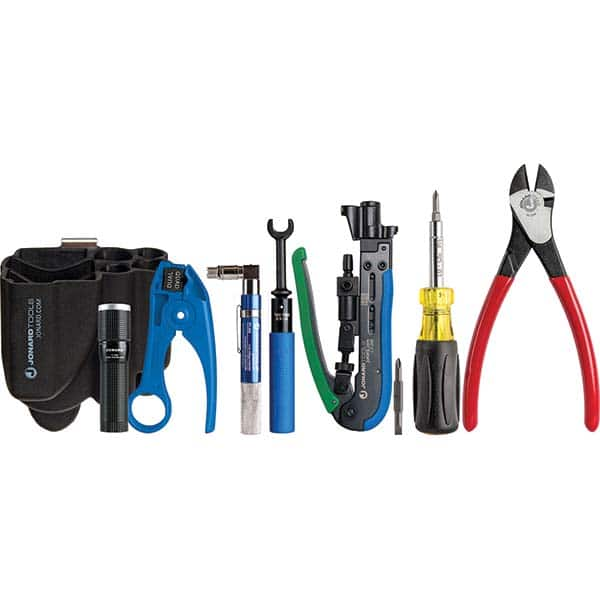 Jonard Tools - Cable Tools & Kits Tool Type: Compression Tool Number of Pieces: 8.000 - USA Tool & Supply