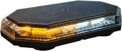 Buyers Products - Variable Flash Rate, Magnetic or Permanent Mount Emergency LED Lightbar Assembly - Powered by DC, Amber - USA Tool & Supply