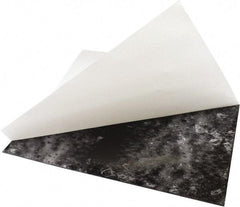 Value Collection - 12" Long, 12" Wide, Buna-N Rubber Foam Sheet - 35 to 45 Durometer, Black, -30 to 220°F, 800 psi Tensile Strength, Adhesive Backing - USA Tool & Supply
