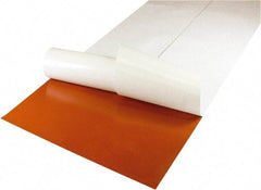 Value Collection - 36" Long, 12" Wide, 3/16" Thick, Silicone Rubber Foam Sheet - 35 to 45 Durometer, Red, -60 to 400°F, 550 psi Tensile Strength, Adhesive Backing - USA Tool & Supply