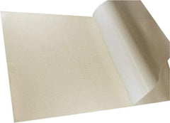 Value Collection - 24" Long, 12" Wide, Buna-N Rubber Foam Sheet - 50 to 60 Durometer, White, -30 to 220°F, 1,000 psi Tensile Strength, Adhesive Backing - USA Tool & Supply