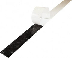 Value Collection - 3/8" Thick x 2" Wide x 36" Long, Adhesive Backed Neoprene Rubber Strip - Stock Length, 40 Shore A Durometer, 1,500 psi Tensile Strength, -30 to 225°F, Black - USA Tool & Supply
